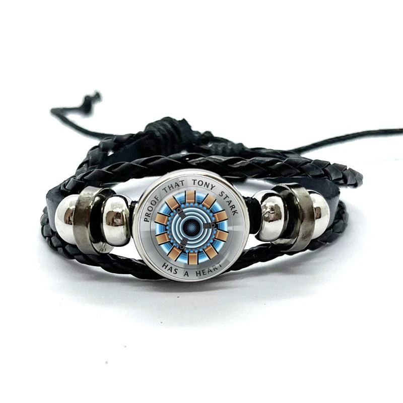 Arc Reactor Heart Bracelet