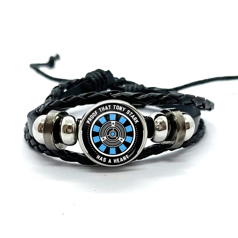 Arc Reactor Heart Bracelet