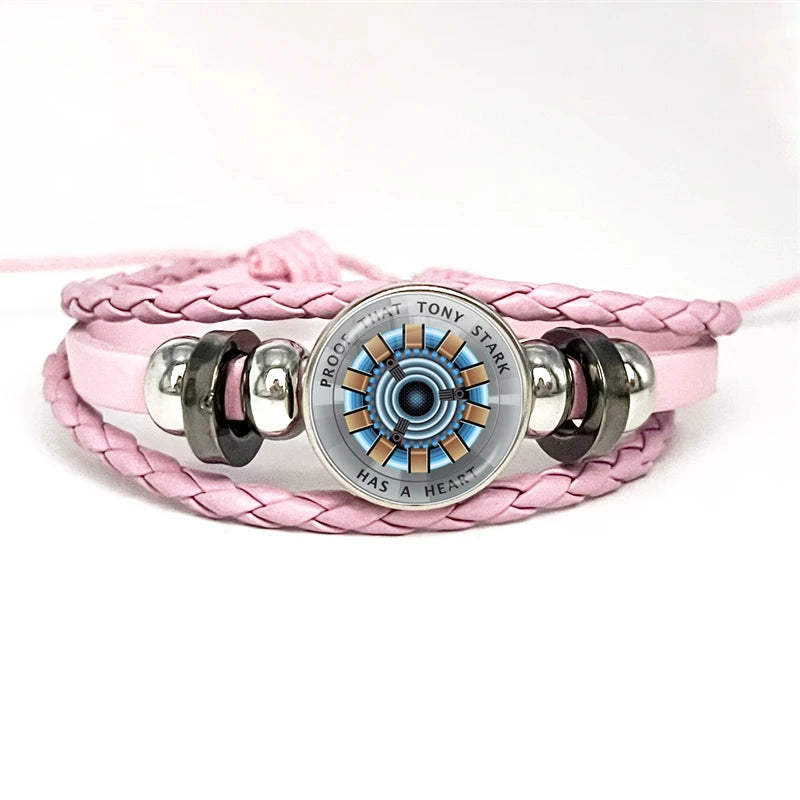 Arc Reactor Heart Bracelet