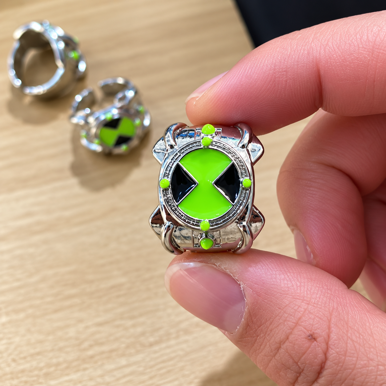 Omnitrix Inspired Ring